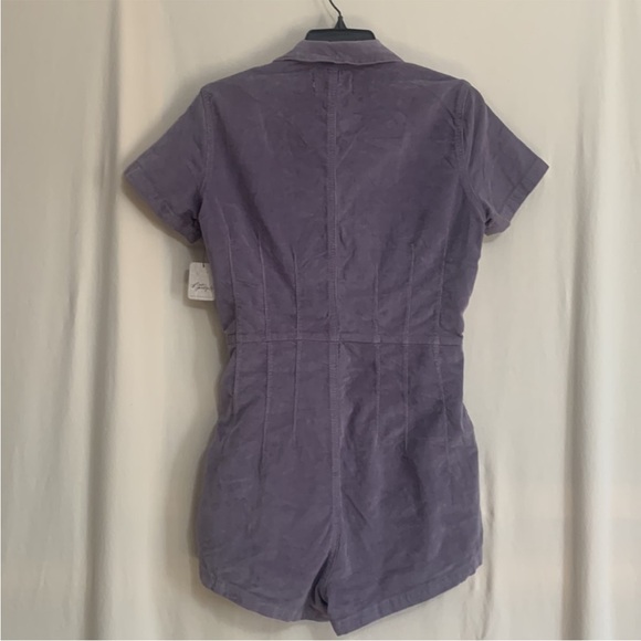 Women's Blue We The Free Jayde Cord Shortsuit - Picture 5 of 8